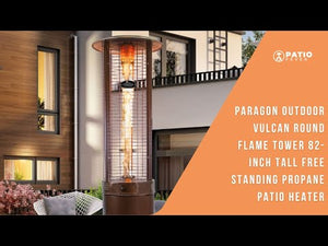 Paragon Vulcan Round Flame Tower Patio Heater Video