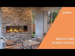 majestic lanai gas fireplace video