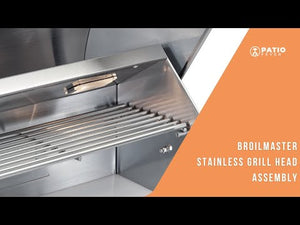 broilmaster grill head assembly video