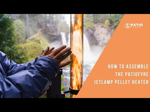 how to assemble the patiofyre jetlamp pellet heater