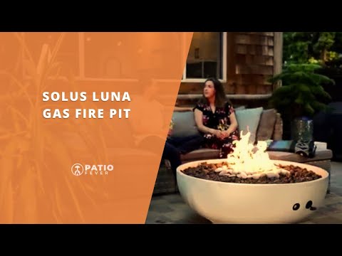 solus luna fire pit video
