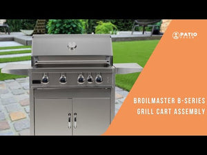 broilmaster grill cart assembly video