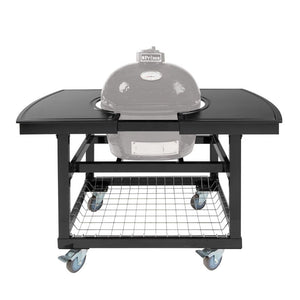Primo 2-Piece Island Top Installed on Oval LG 300/XL 400 Cart Base