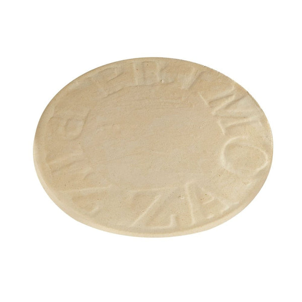 Primo Ceramic Baking Stone for Oval LG 300/XL 400 Kamado Grill in Natural