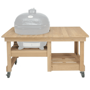 Primo Cypress Countertop Grill Table for Oval LG/XL Kamado Grill