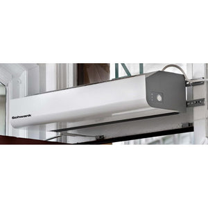 Schwank Select10 Wall-Mounted Air Curtain mounted above a door