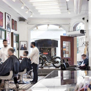 Schwank Select10 Wall-Mounted Air Curtain With Heat at a barbershop