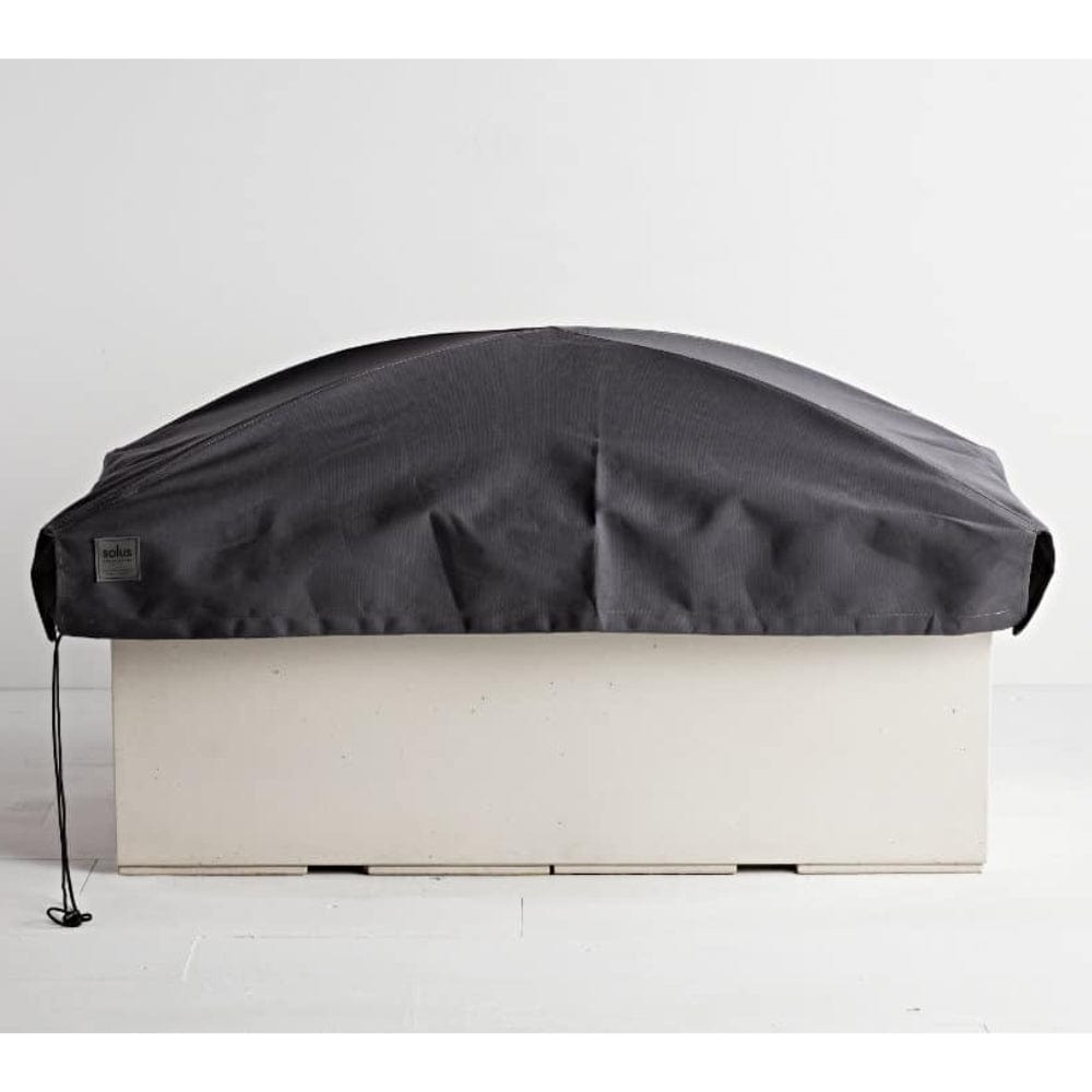 solus elevated halo fire pit outdoor cover