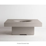 Solus Elevated Halo 36-Inch Square Gas Fire Pit in portland