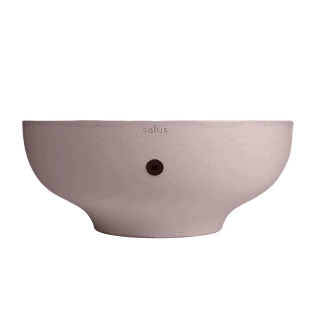 solus luna 42-inch round gas fire pit