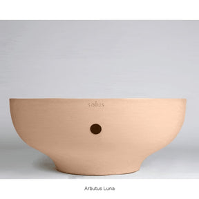 solus luna 42 round fire pit in arbutus color