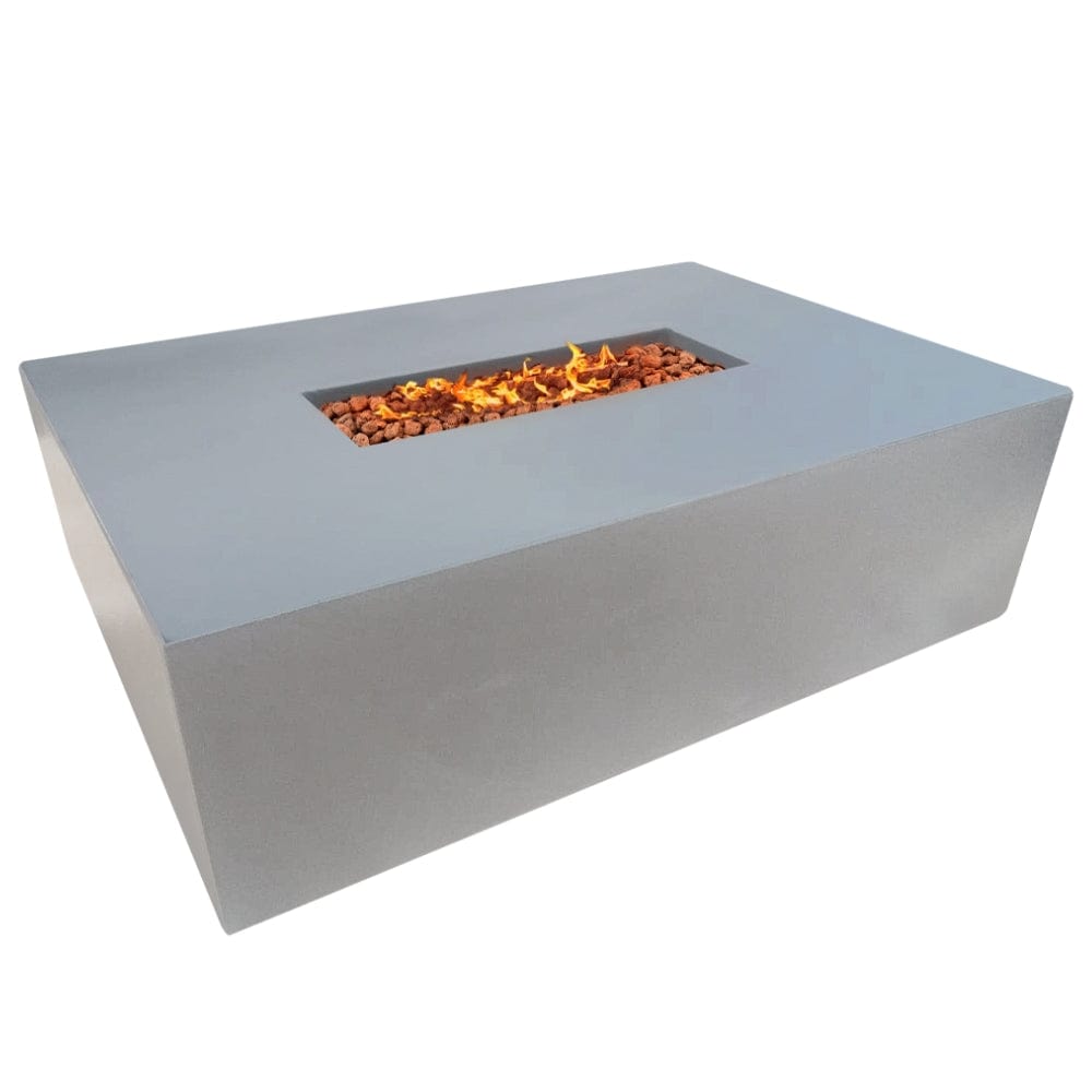 Stonelum Manhattan 04 Fire Pit Table in White