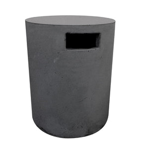 round graphite tank cover