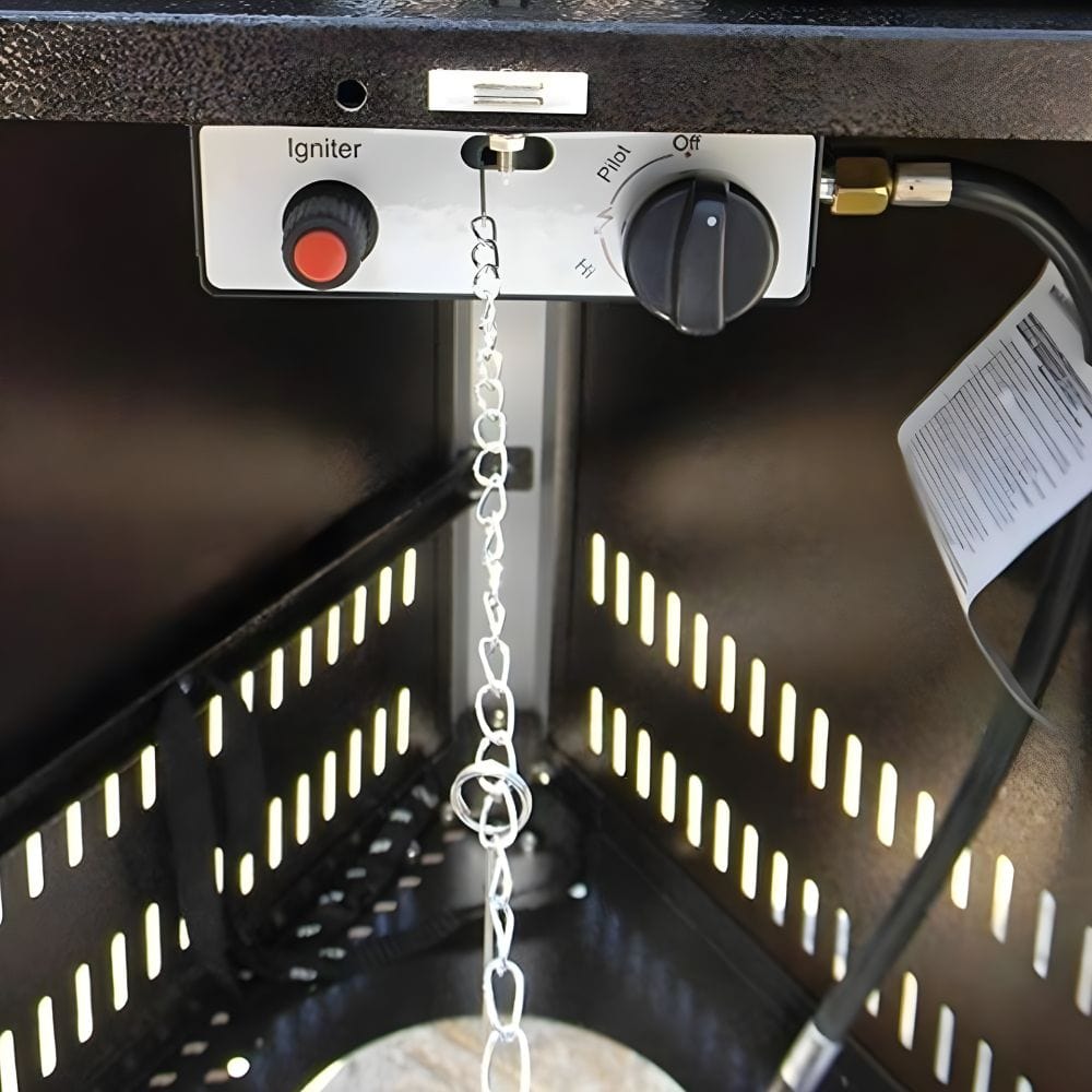 Ignition System and Propane Tank Compartment