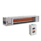 Sunpak S34 TSH Two Stage Stainless Steel Infrared Gas Heater with Wall Switch