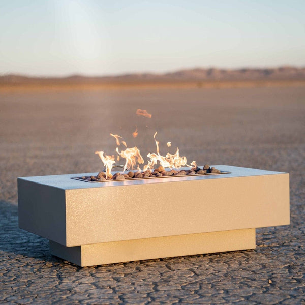 Top Fires Coronado Gas Fire Pit Black Outdoor