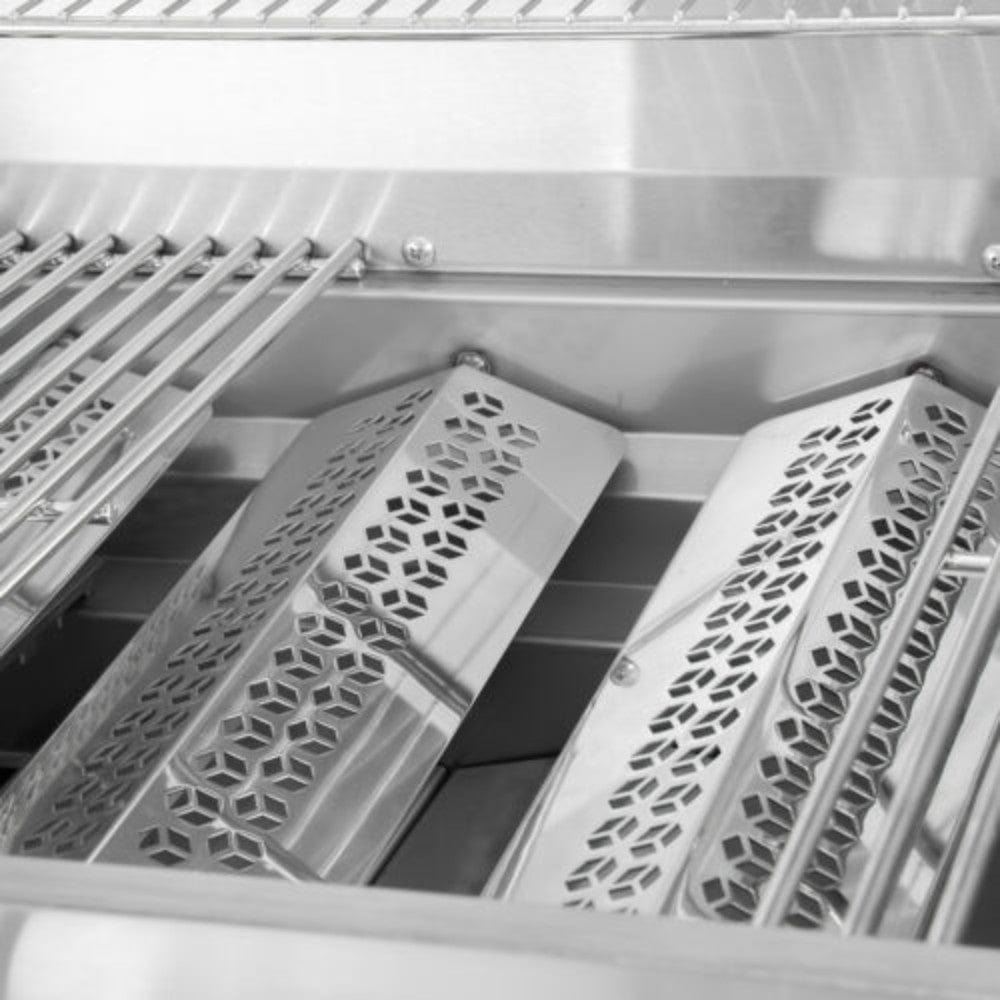 flavor bars on the diamond series gas grill - alternate view