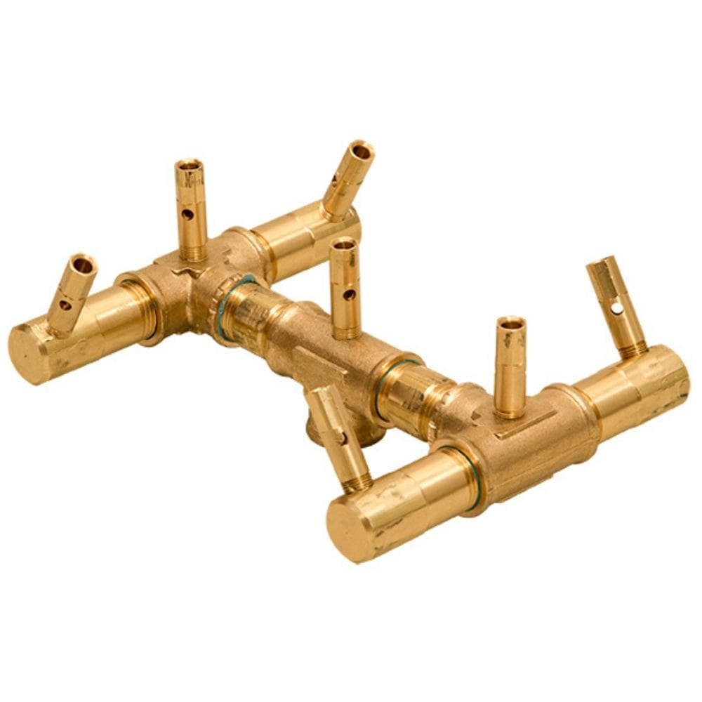 Warming Trends CFB84 Original CROSSFIRE™ 7.5&quot; Brass Gas Burner