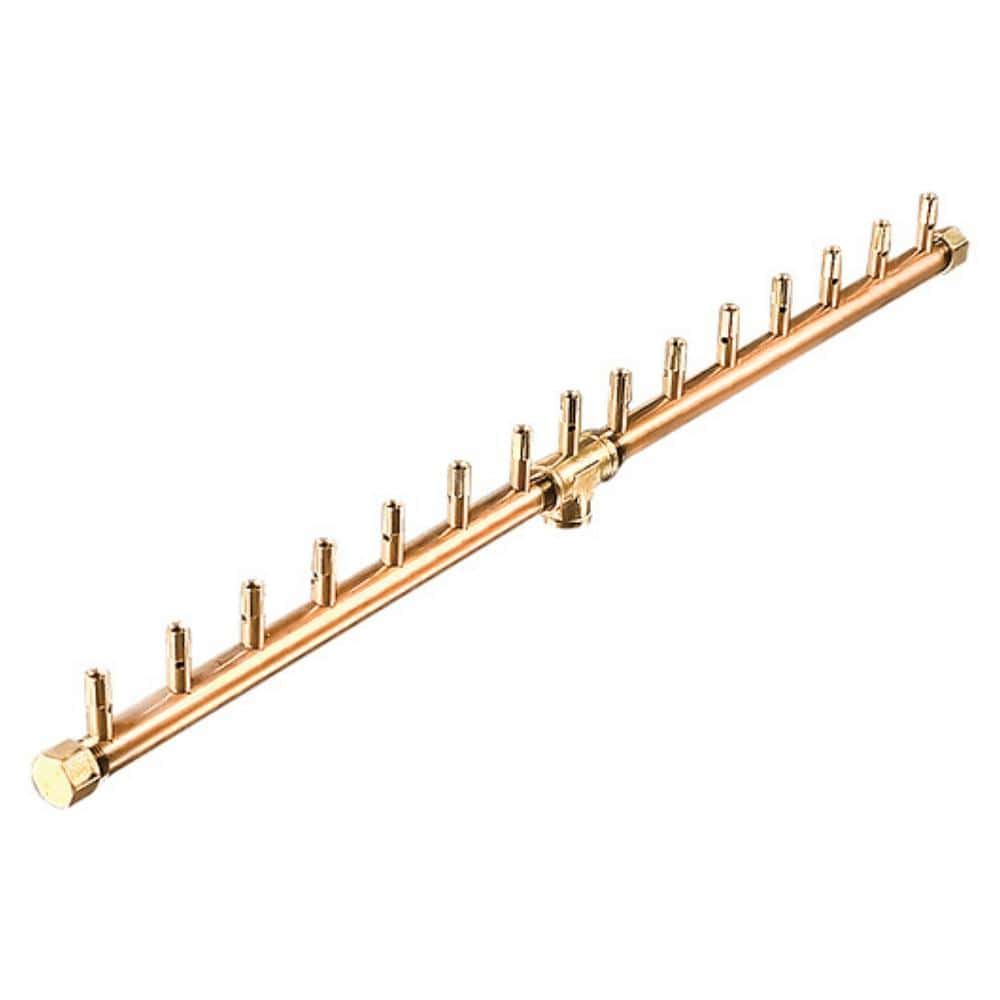 Warming Trends CFBL150 Linear CROSSFIRE™ 30&quot; Brass Gas Burner