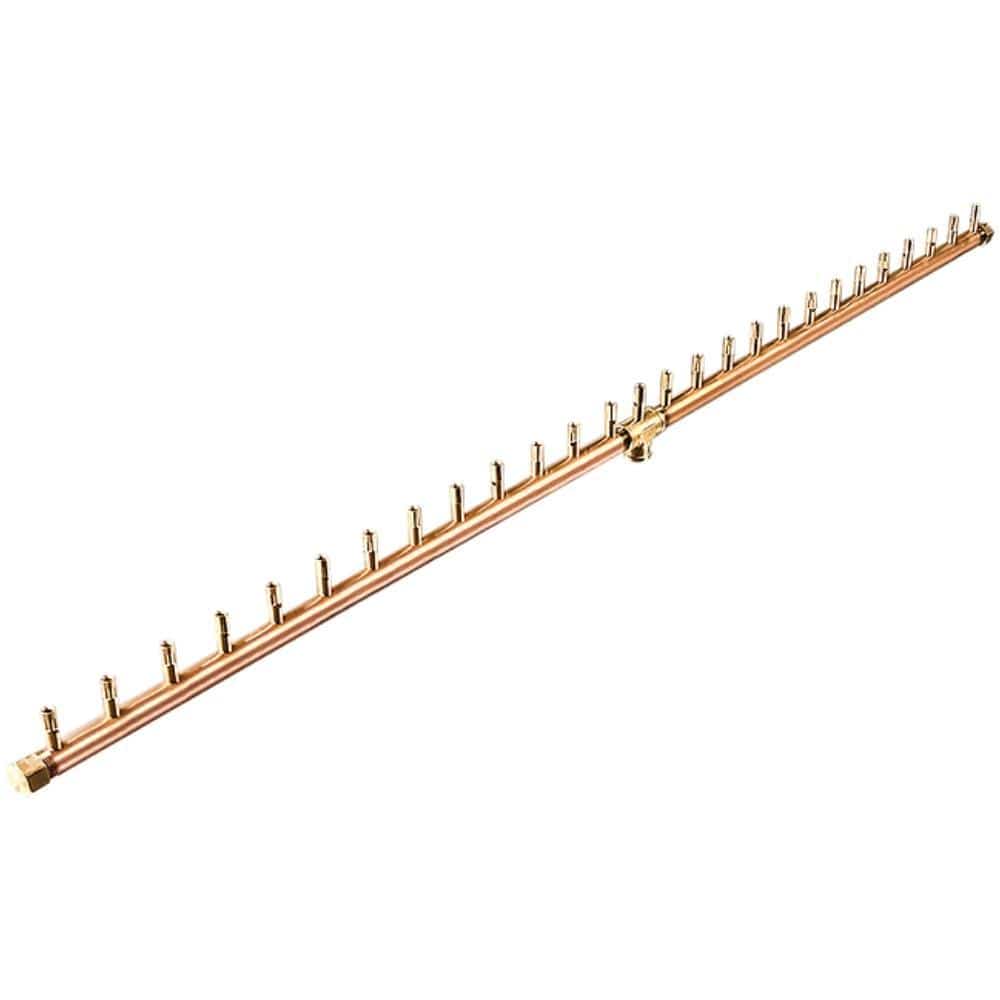 Warming Trends CFBL270 Linear CROSSFIRE™ 54" Brass Gas Burner