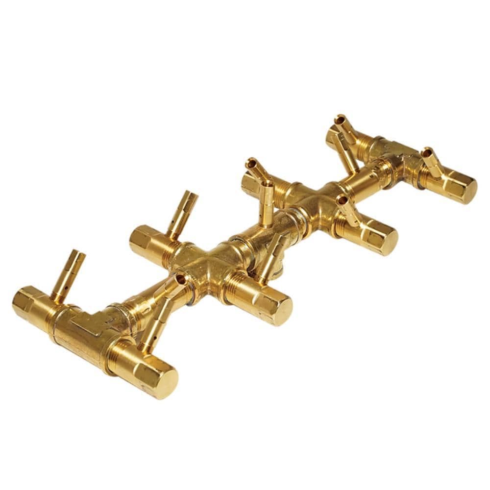 Warming Trends CFBT110 Tree-Style CROSSFIRE™ 14&quot; Brass Gas Burner