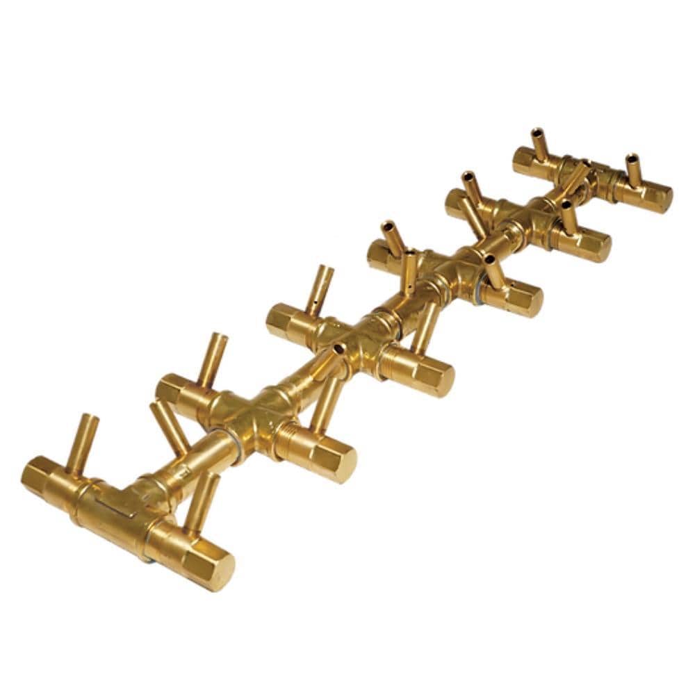 Warming Trends CFBT170 Tree-Style CROSSFIRE™ 22&quot; Brass Gas Burner