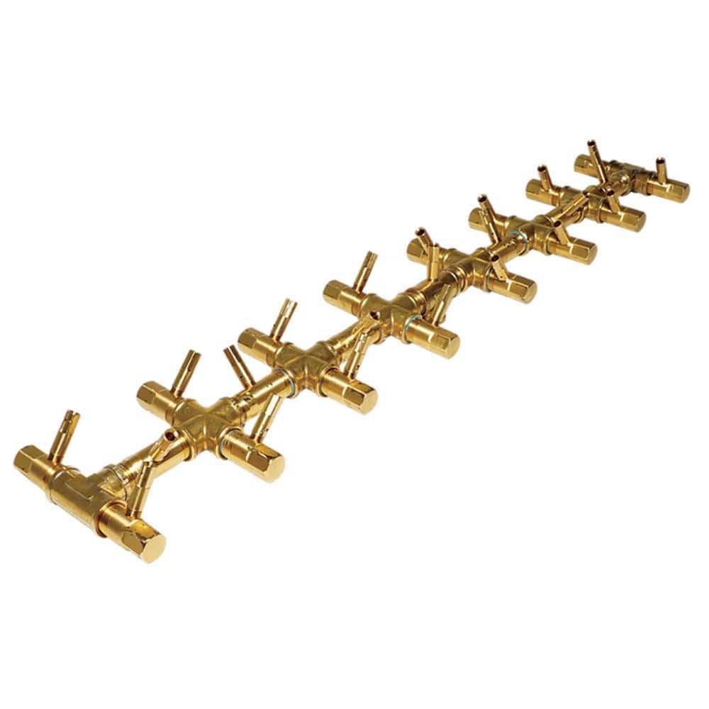 Warming Trends CFBT230 Tree-Style CROSSFIRE™ 30&quot; Brass Gas Burner