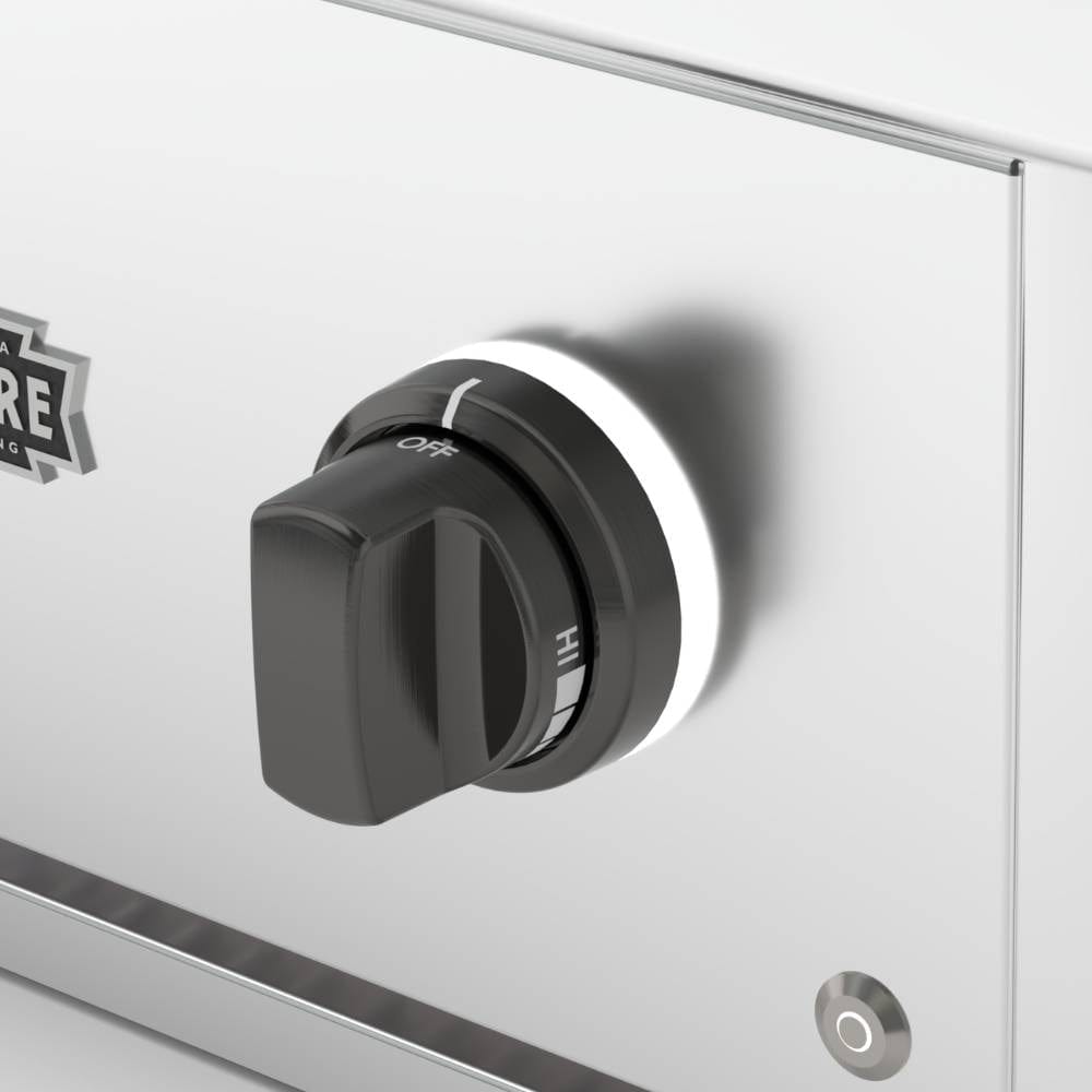 Wildfire Grill Designer Knobs in Chrome Black