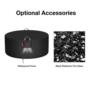 Optional Accessories for Coffee Table and Custom Height Gas Fire Pits