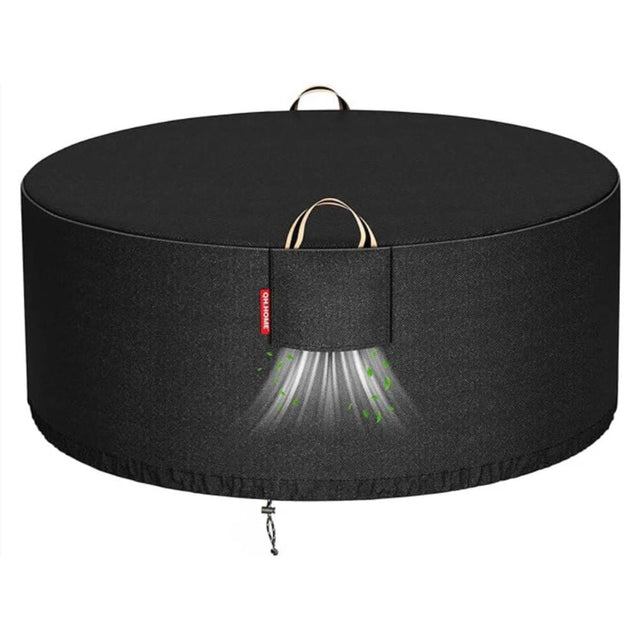 Wine Barrel Dude Cover for Coffee Table and Custom Height Gas Fire Pits