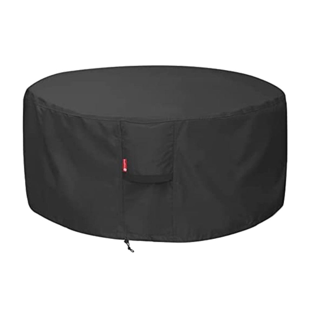 Wine Barrel Dude Cover for Coffee Table and Custom Height Gas Fire Pits