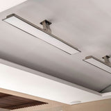 White Bromic Platinum Smart-Heat Electric Patio Heater ceiling mounted