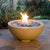 American Fyre Designs 32" Fire Bowl Free Standing Outdoor Gas Fire Pit
