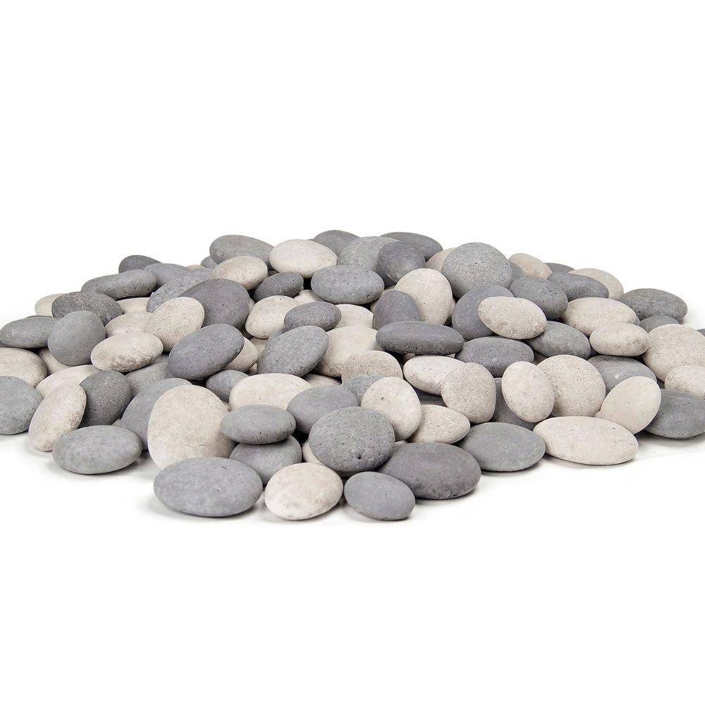 American Fyer Creekstones, Mixed (Greige &amp; Cloud)