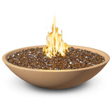 American Fyre Designs 40" Marseille Fire Bowl Outdoor Gas Fire Pit