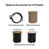 Optional Accessories for LP Models - angle view