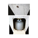 Access Door for Propane Tank