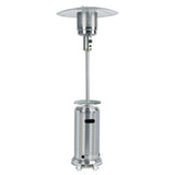 AZ Patio Heaters Hiland Stainless Steel Propane Patio Heater with Table