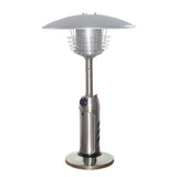 AZ Patio Heaters Hiland Stainless Steel Tabletop Propane Patio Heater
