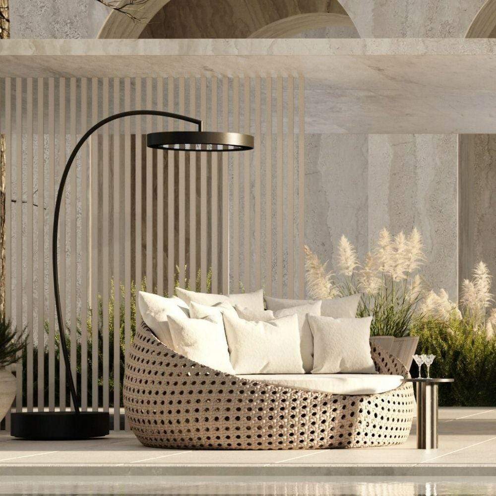 Bromic Eclipse Smart-Heat 2900 W Portable Infrared Heater on Patio