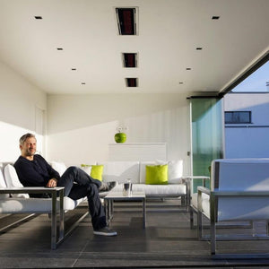 Bromic Platinum Smart-Heat Electric Patio Heaters in Brussels Residence