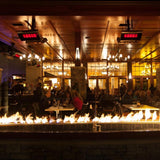 Bromic Platinum Smart-Heat Gas Patio Heaters at the Sheraton