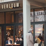 bromic tungsten smart-heat black electric patio heater ceiling mounted in verlouw restaurant
