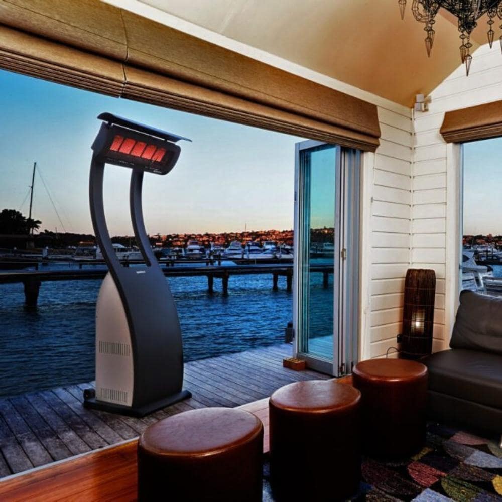 Bromic Tungsten Smart-Heat Portable LPG Heater with Wheels