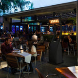 Bromic Tungsten Smart-Heat Portable Heater in Restaurant