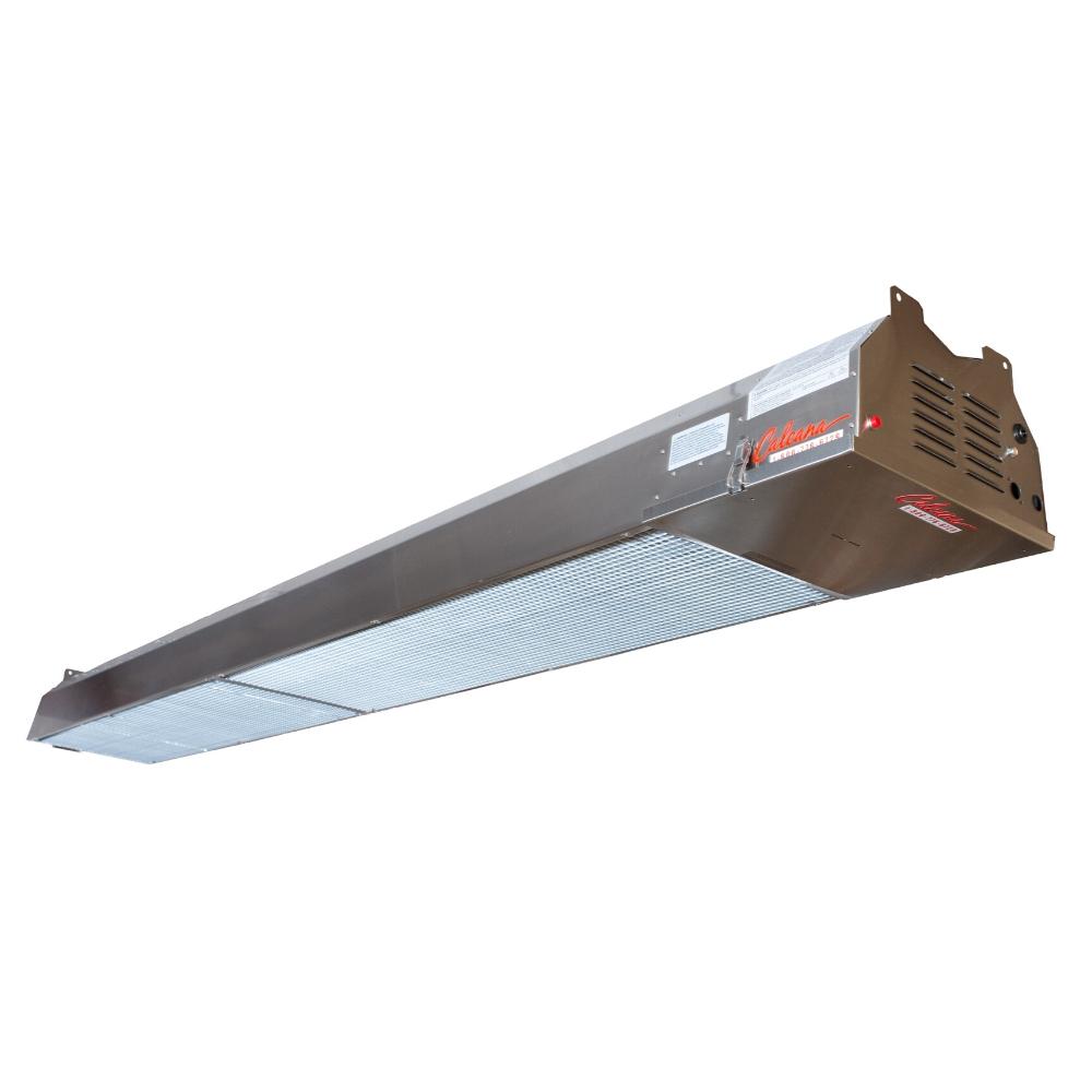 Calcana High Output 10&#39; Stainless Steel Gas Patio Heater with Temperature Control