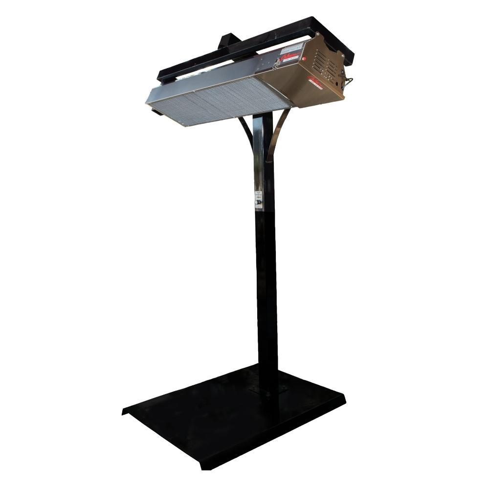 Calcana High Output Stainless Steel Gas Patio Heater Pole Mounted