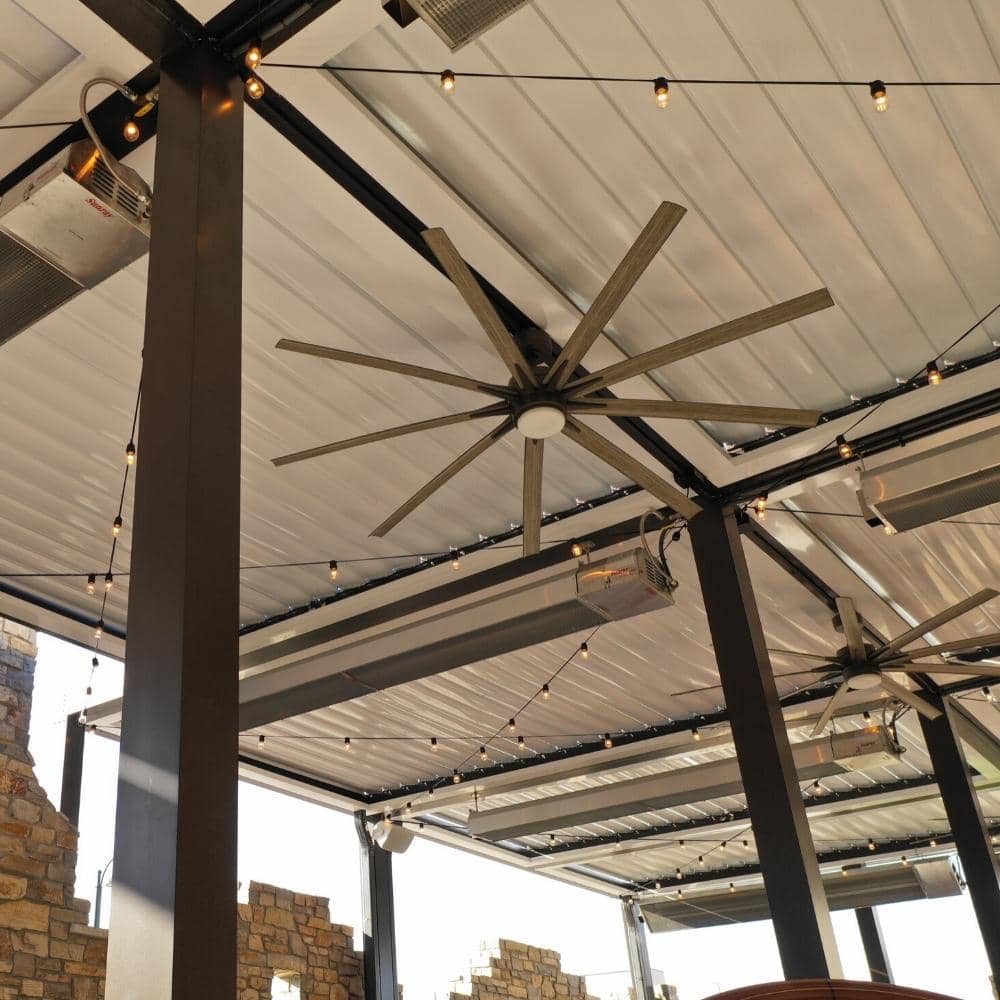 Calcana Standard Output Stainless Steel Gas Patio Heater with Temperature Control