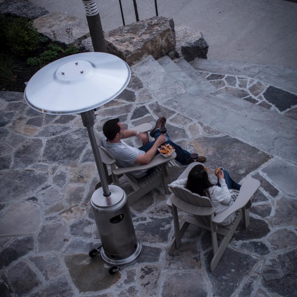 Crown Verity CV-2620-SS Portable Stainless Steel Propane Heater