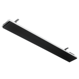 Dimplex DLW Series 36-Inch Black Radiant Infrared Electric Heater - front view